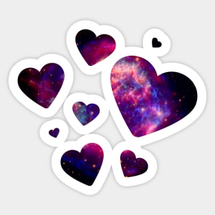 I Heart Space Sticker